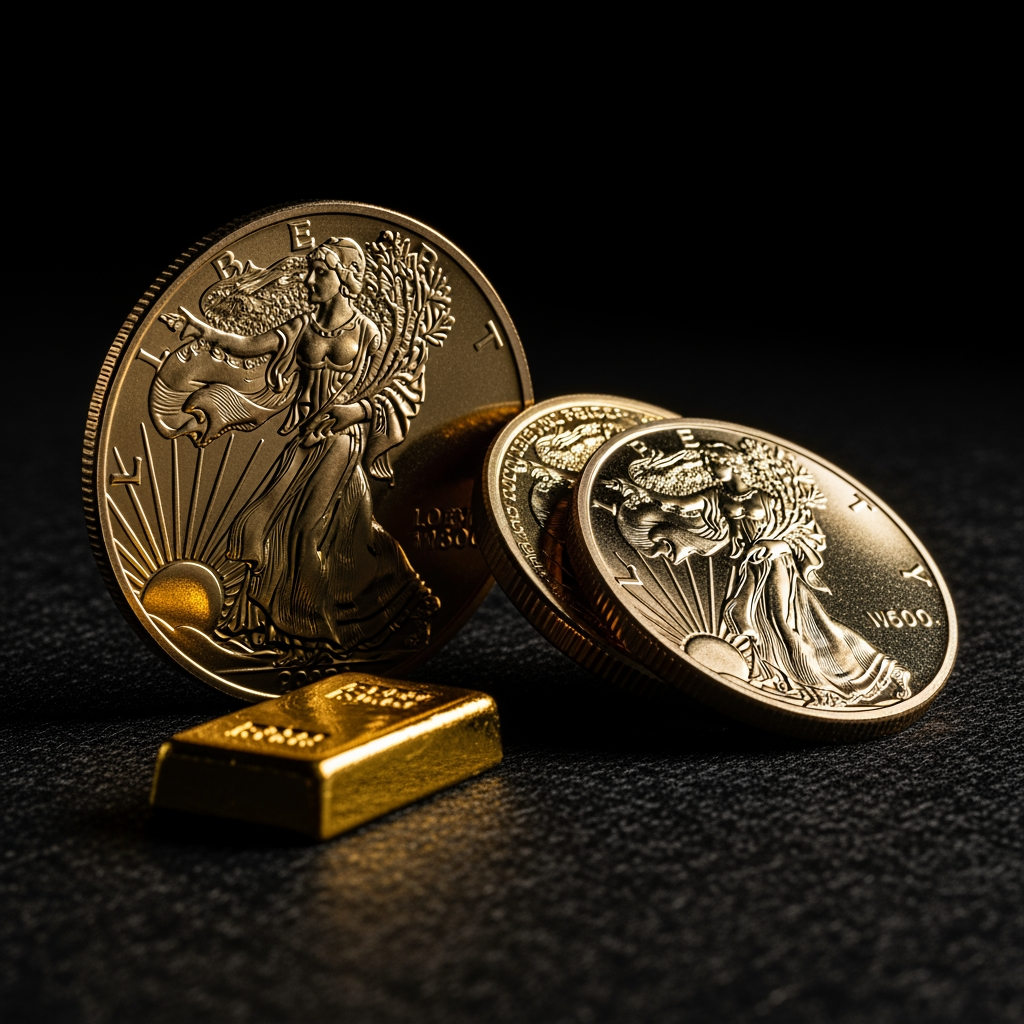 Gold coins